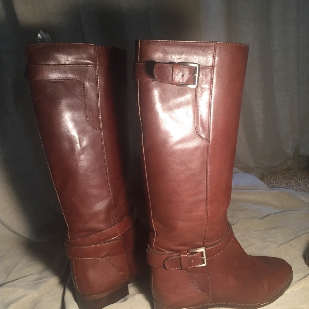 Enzo Angiolini brown tall boots 7.5 - brand new
